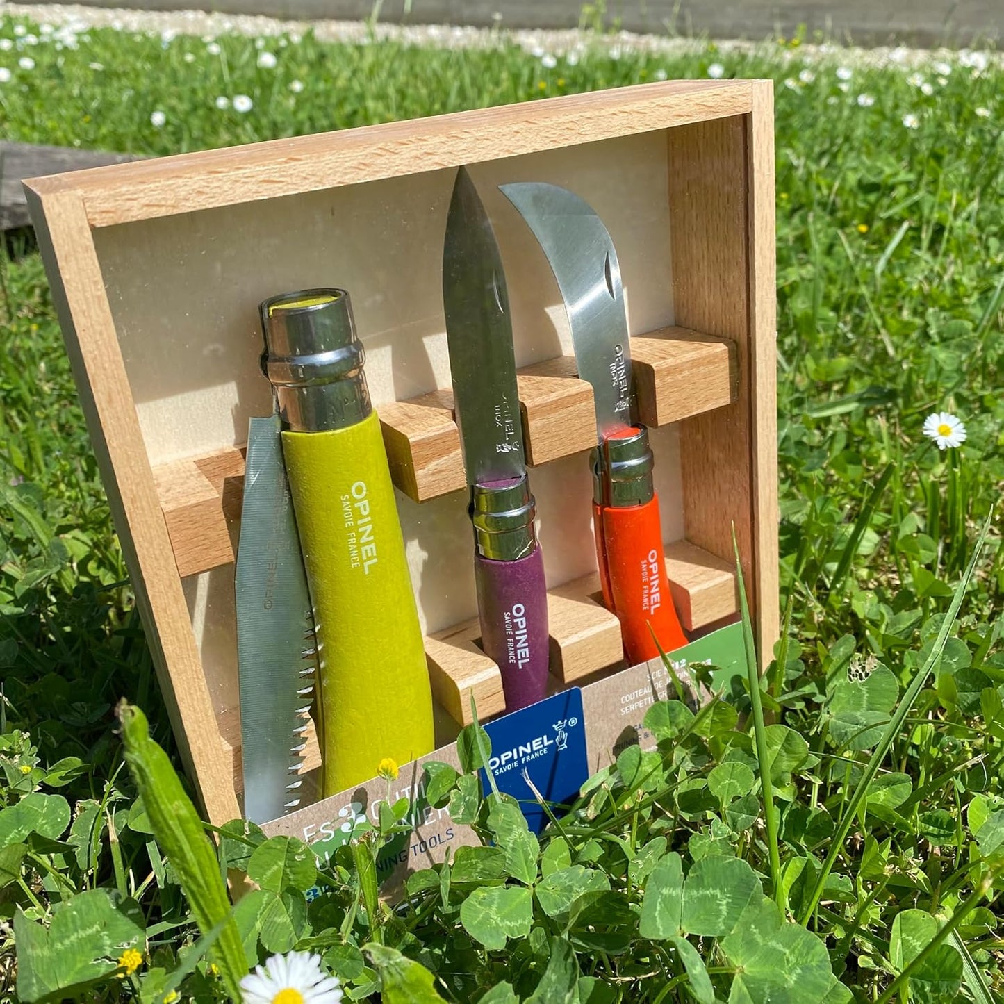 Opinel Garten-Set 3-teilig, bunt