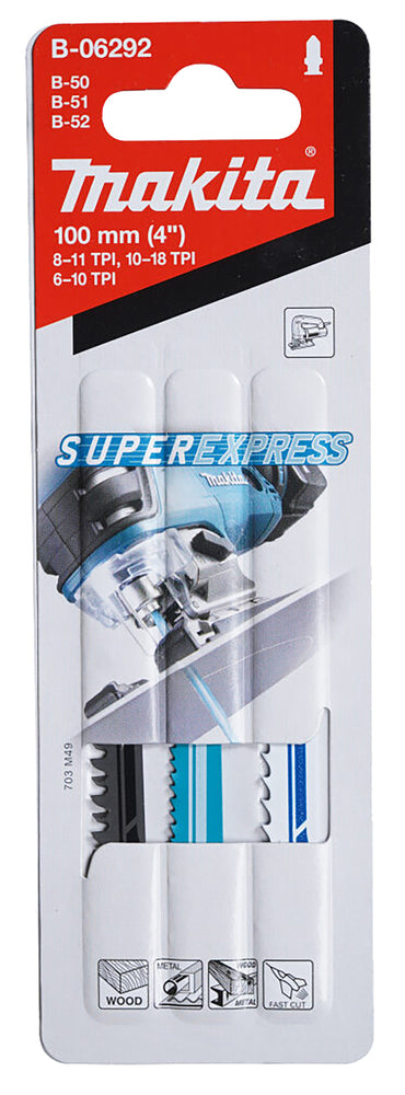 Makita Stichsägeblatt-Set | Holz, Metall und Kunststoff
