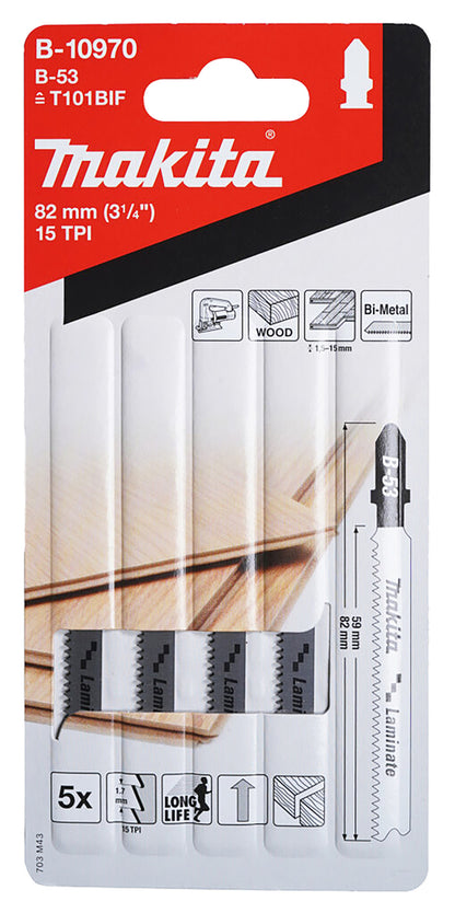 Makita Stichsägeblatt B-53 bi | Laminat