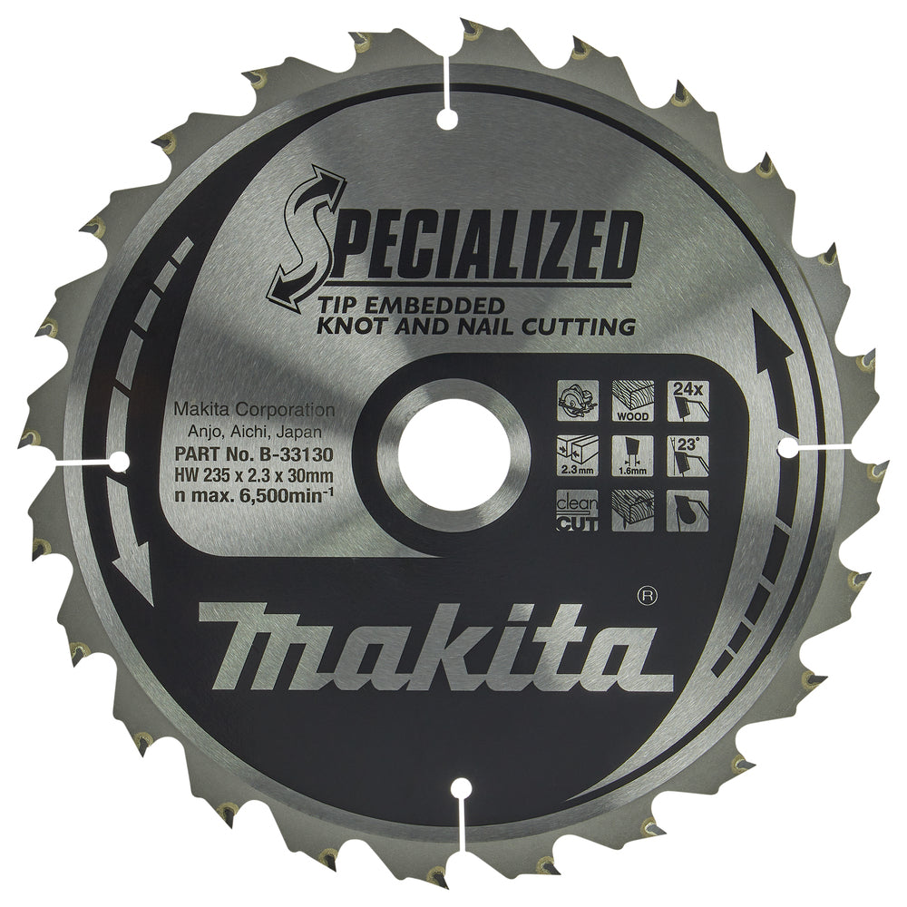 Makita "SPECIALIZED" Sägeblatt | 235x30x24Z