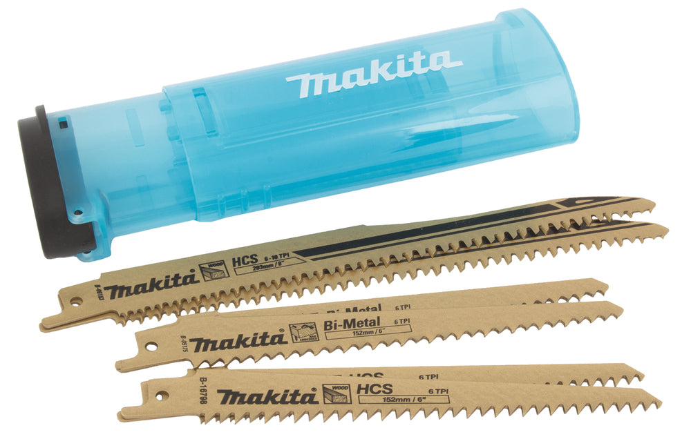 Makita Reciprosägeblatt-Set "A" | 6-teilig in Aufbewahrungsbox