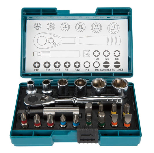 Makita Ratschen-Bit-Set | 21-teilig