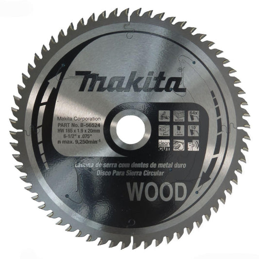 Makita MAKBLADE+ Kreissägeblatt | 165mm, 64 Zähne