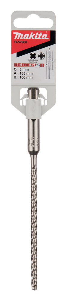 Makita SDS-PLUS Bohrer NEMESISII | 5x165mm 