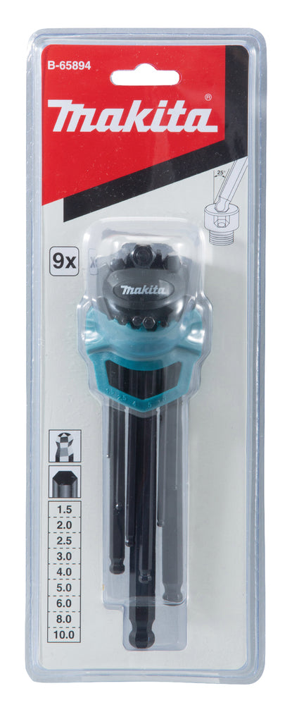 Makita Innensechskantschlüssel-Set | 9-teilig