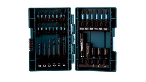 Makita Bohrer-Bit-Set 33-tlg. | Impact Black