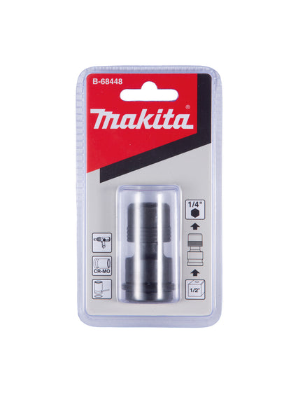 Makita Bit-Adapter | 1/2'' (4-kant) auf 1/4'' (6-kant)