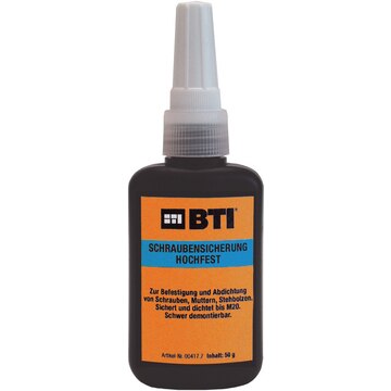BTI Schraubensicherung Mittelfest 50g