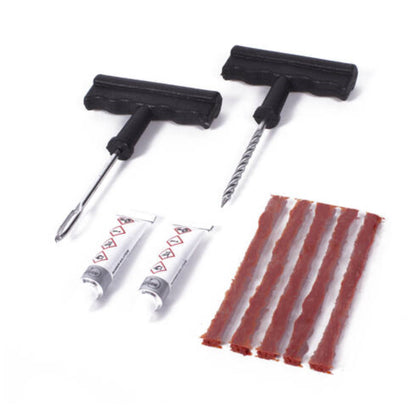 Reifen Reparatur Set Auto Motorrad Roller Reifenpanne Pannenset Flickzeug 9-tlg.