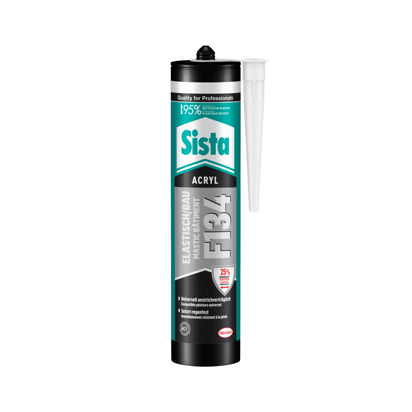 Sista Bau-Acryl weiß | 300ml [F134]