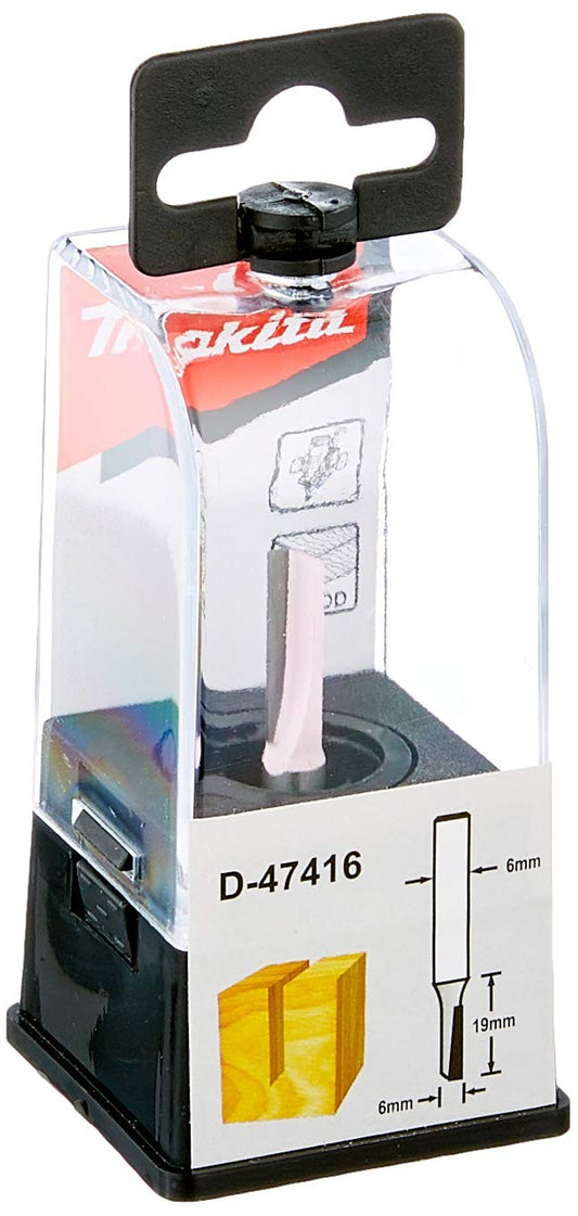 Makita Nutfräser einschneidig | 6mm Wolframkarbid