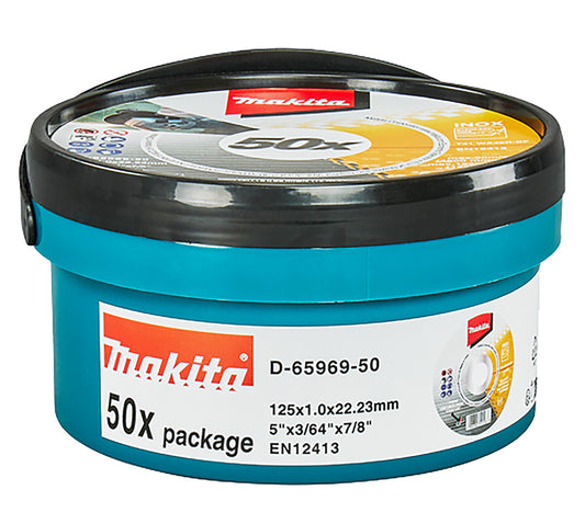 Makita Trennscheiben "Edelstahl" | 125x1mm | 50 Stück