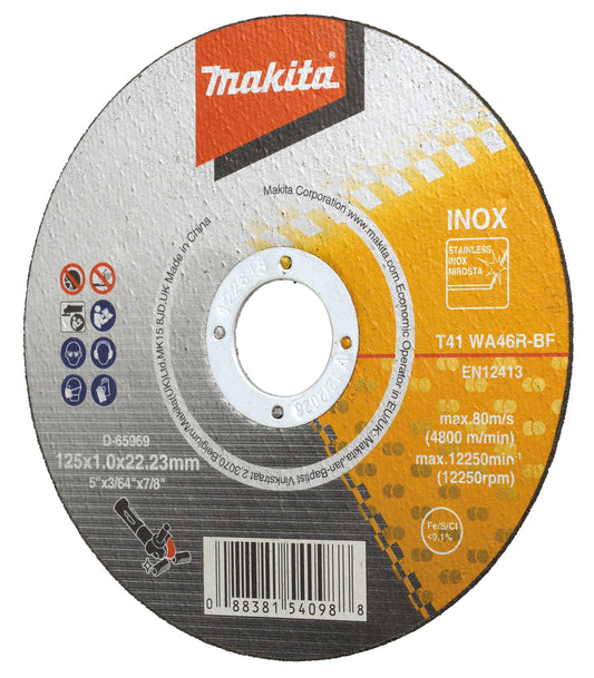 Makita Trennscheibe "Inox" 125x1,2mm | einzeln