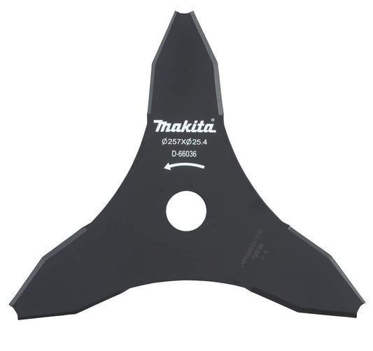 Makita Dickichtmesser | 257mm, 3-Zahn, 25,4mm Bohrung