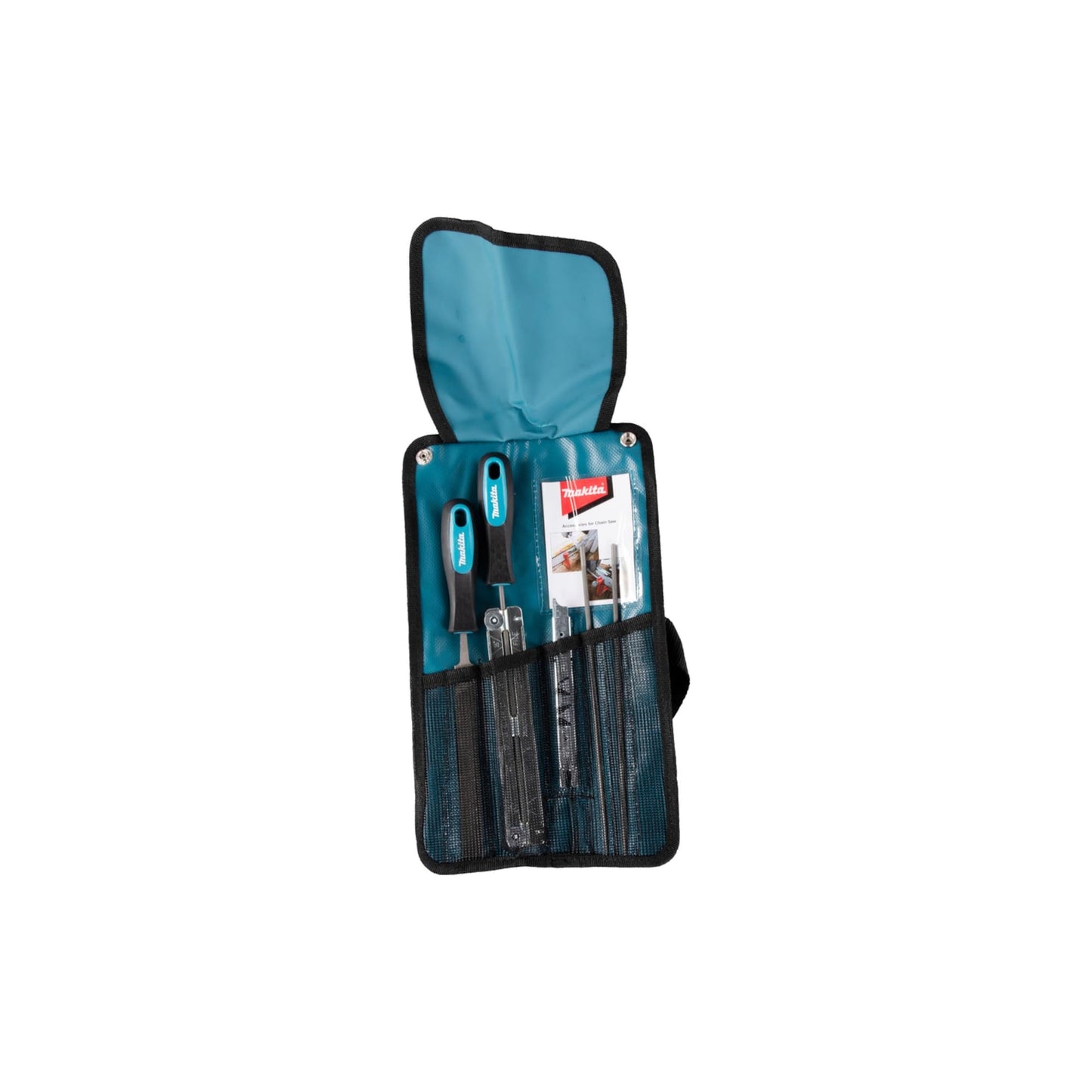 Makita Schärfset Ø 4,0 mm | Mit Feilenhalter und Rolltasche