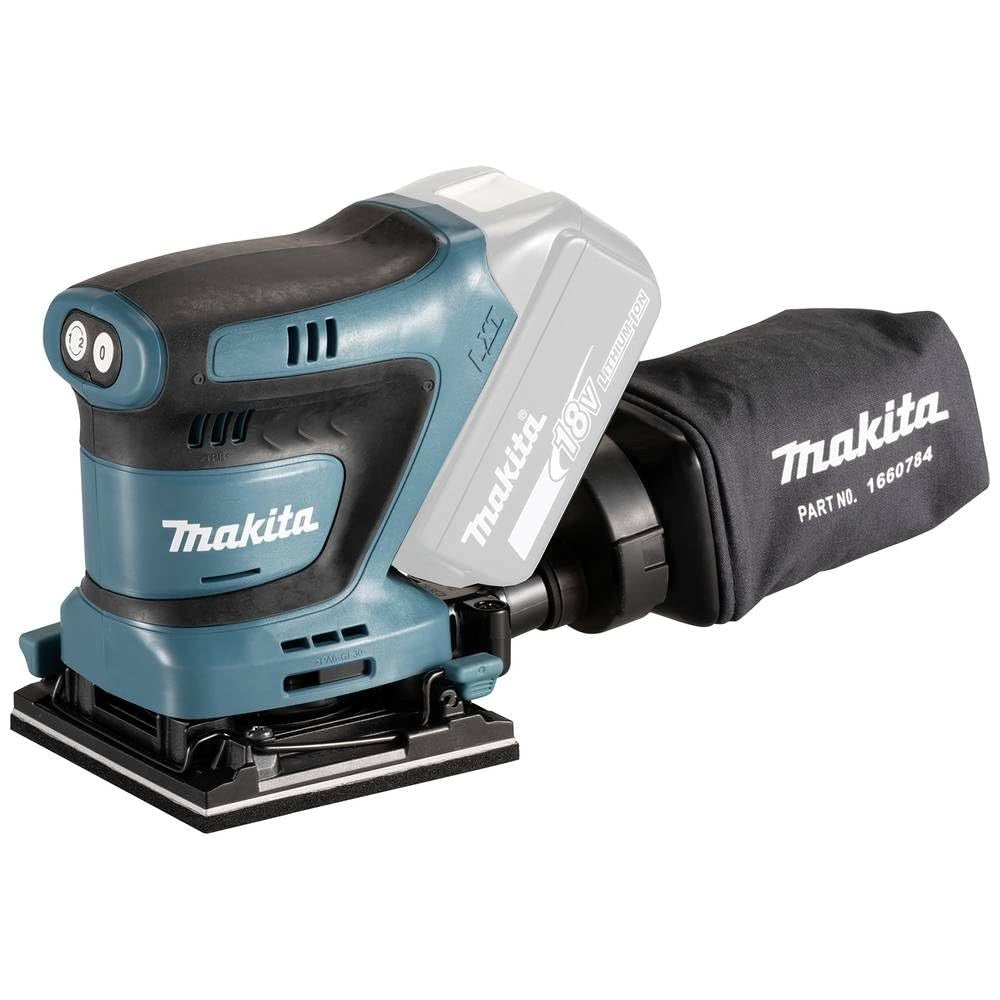 Makita Akku-Schwingschleifer DBO480Z 18 V | Leistungsstark und präzise