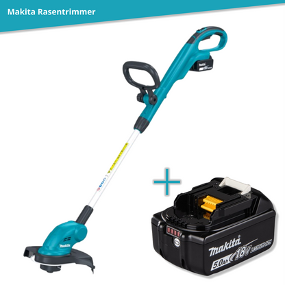 Makita Akku-Rasentrimmer DUR181 + Akku 5AH | BL1850B