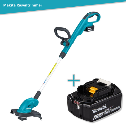 Makita Akku-Rasentrimmer DUR181 + Akku 5AH | BL1850B