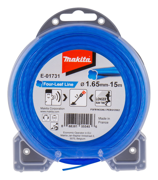 Makita Mähfaden Four Leaf | 1,65mm x 15m
