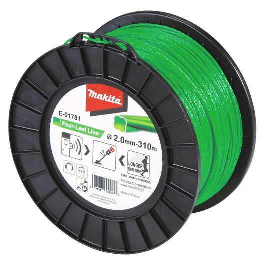 Makita Mähfaden Four Leaf | 2,0mm x 310m