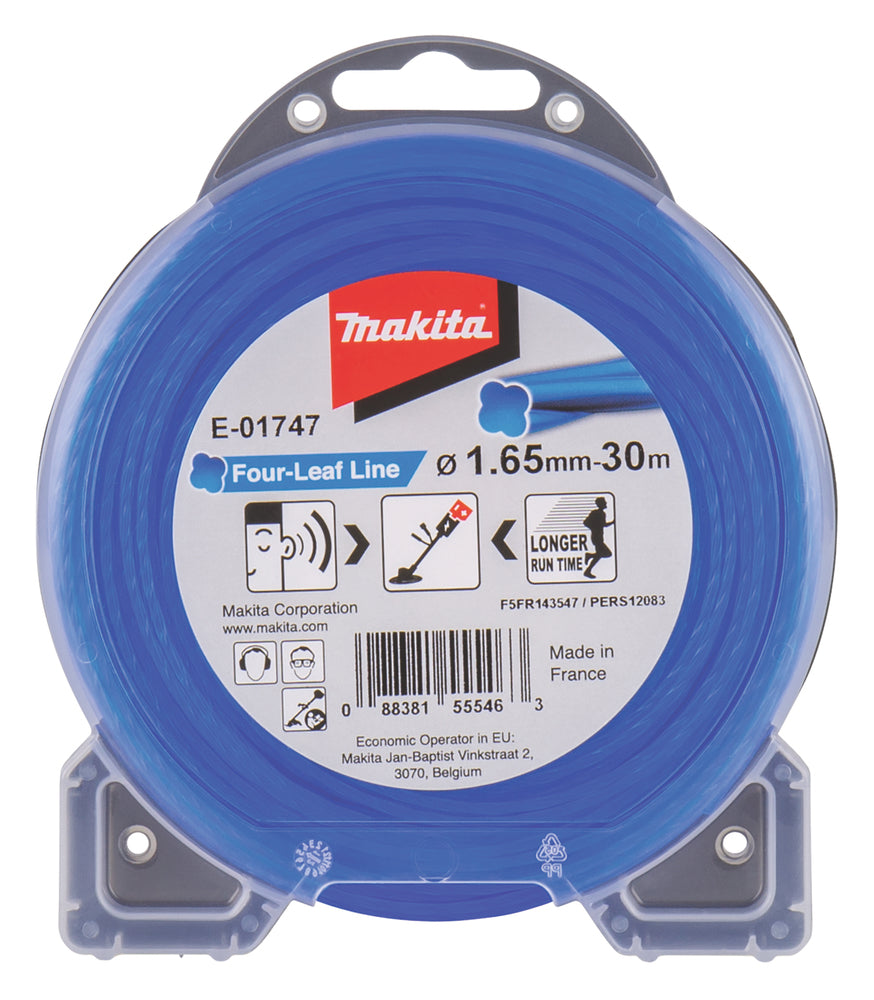 Makita Mähfaden Four-Leaf | 1,65mm x 30m