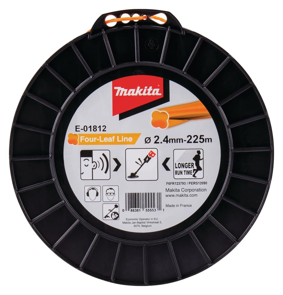 Makita Mähfaden Four Leaf | 2,4mm x 225m