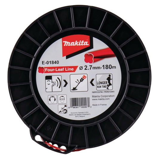 Makita Mähfaden Four Leaf | 2,7mm x 180m