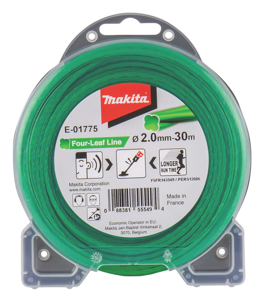 Makita Mähfaden Four-Leaf | 2mm x 30m