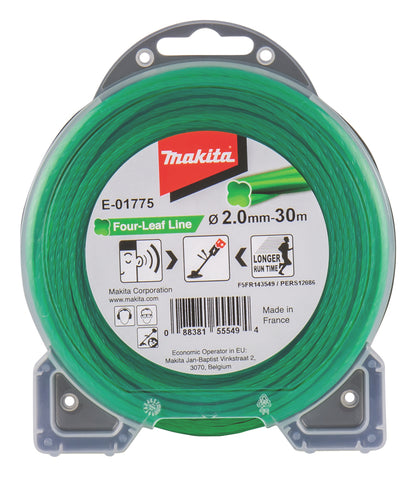 Makita Mähfaden Four-Leaf | 2mm x 30m