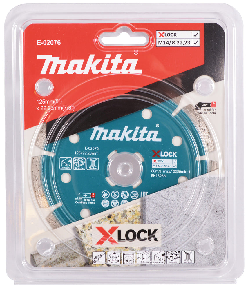 Makita Diamanttrennscheibe für Beton mit X-LOCK | 125mm