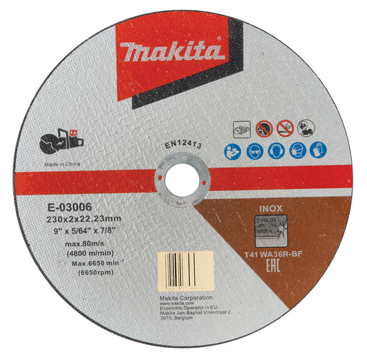 Makita Trennscheibe "Edelstahl" | 230x1,9mm 