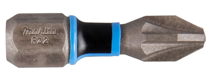 Makita Impact Premier Torsion-Bits "PZ2" | 2 Stück