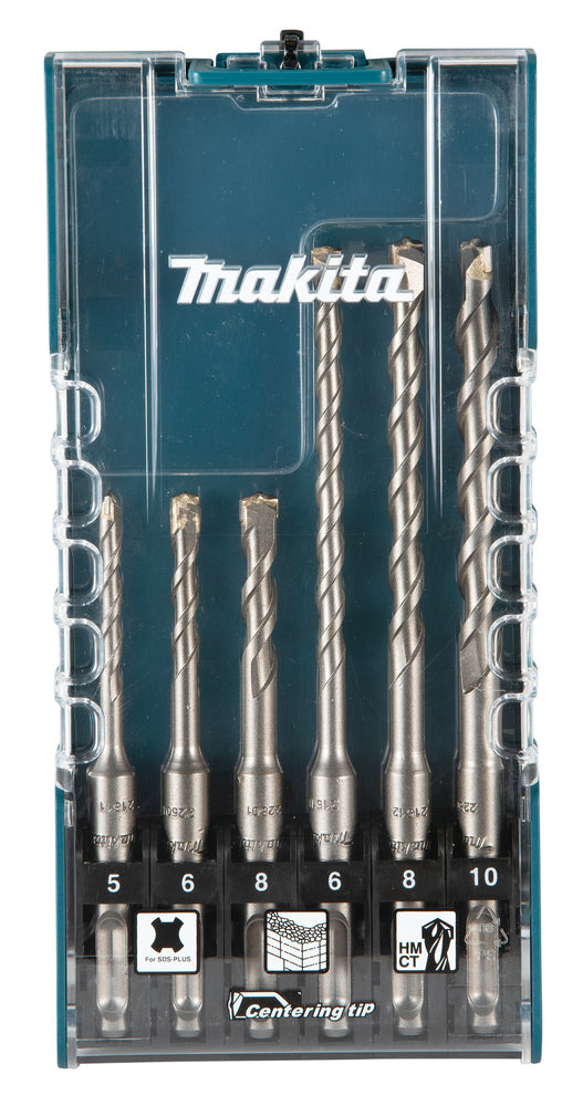 Makita SDS-PLUS Steinbohrer-Set | 6-teilig