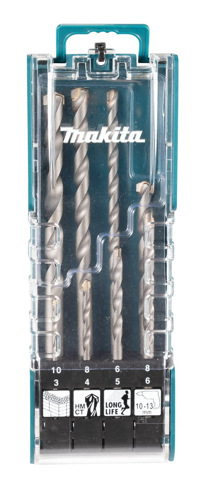 Makita Steinbohrer-Set 8-tlg. | Rundschaft 3-12mm