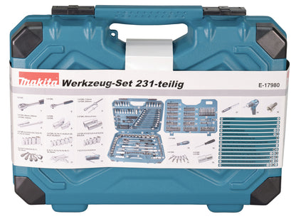 Makita Werkzeug-Set 231-teilig