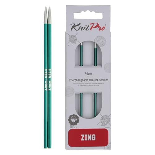Knit Pro Zing Nadelspitze kurz