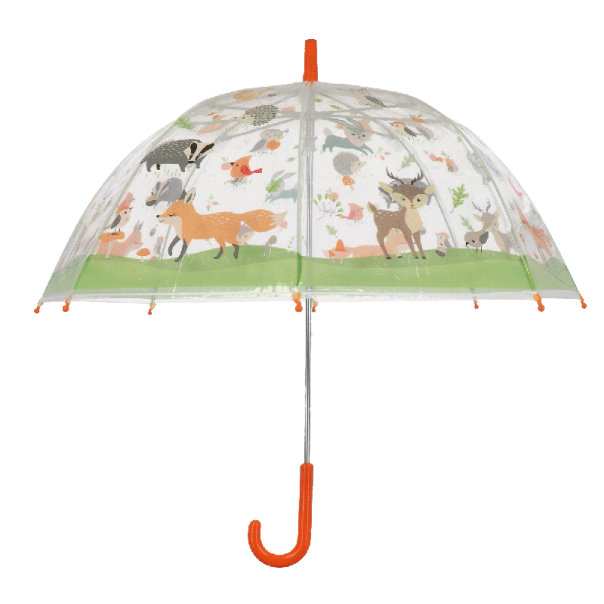 Kinderschirm transparent "Waldtiere"
