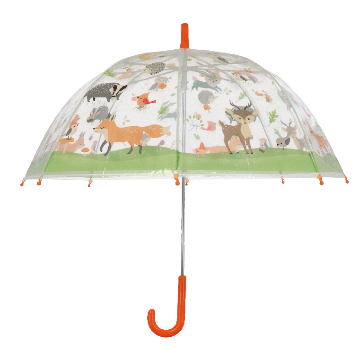 Kinderschirm transparent "Waldtiere"