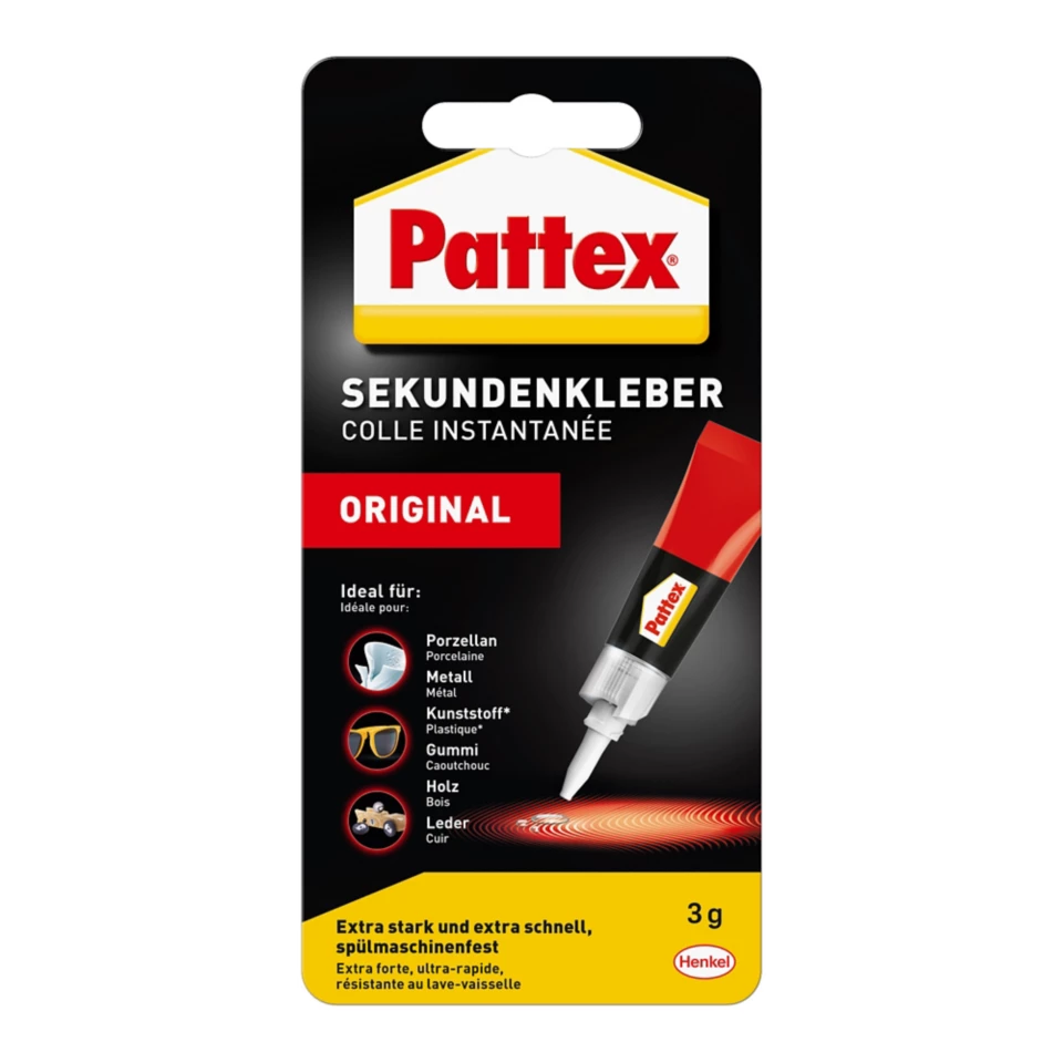 Pattex Sekundenkleber Original 3g