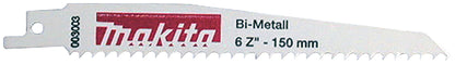 Makita Reciprosägeblatt 150/6Z BiM für Holz/Kunststoff/Aluminium