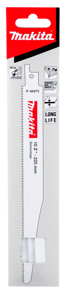 Makita Reciprosägeblatt 225/10Z BiM für Holz/Metall/Edelstahl