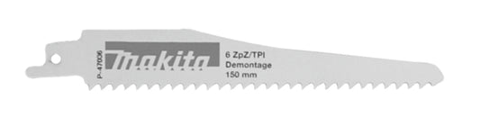 Makita Reciprosägeblatt BIM 150/6Z BiM Demontage