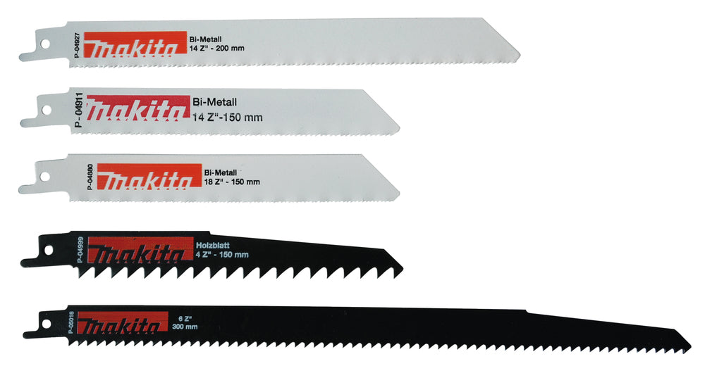 Makita Reciprosägeblatt-Set | 5-teilig