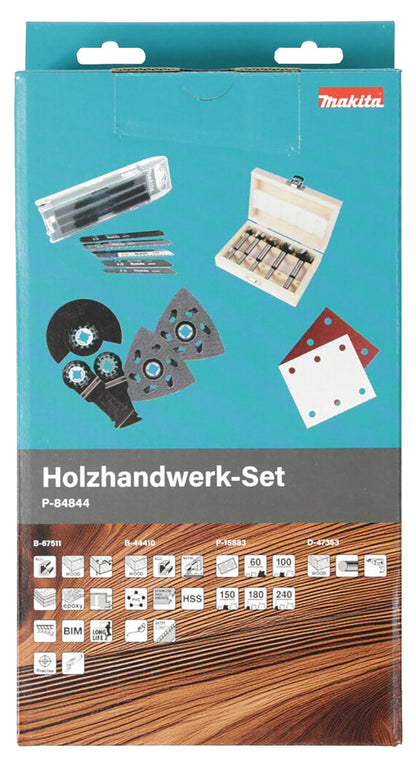 Makita Holzhandwerk-Set | 30-teilig