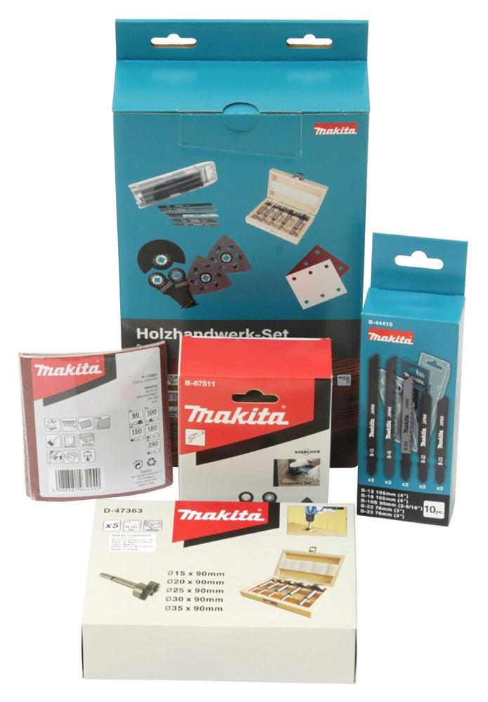 Makita Holzhandwerk-Set | 30-teilig