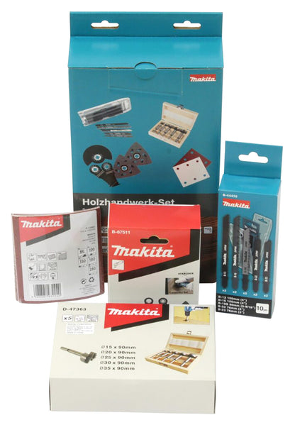 Makita Holzhandwerk-Set | 30-teilig