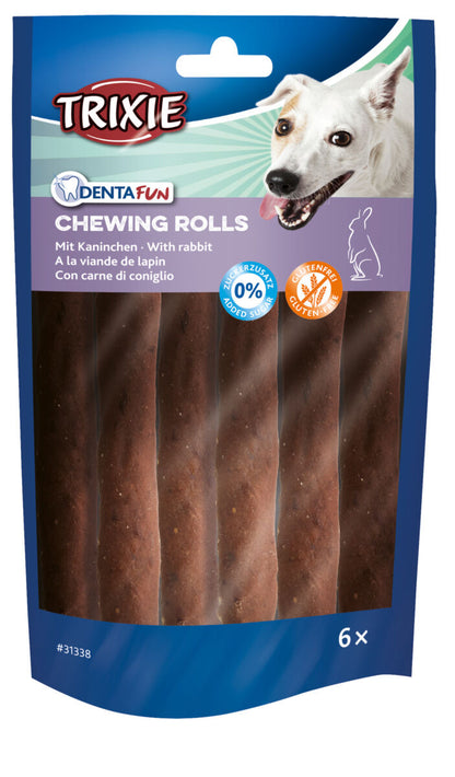 Trixie Snackbar | Rolls mit Kaninchen 12cm (6 St./70g)