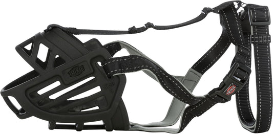 Trixie "Muzzle Flex" Maulkorb Gr. M | schwarz