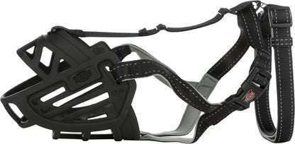 Trixie "Muzzle Flex" Maulkorb Gr. S | schwarz