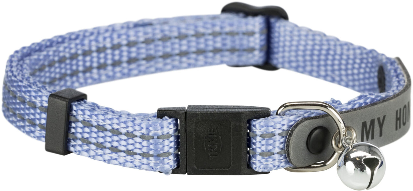 Trixie Katzenhalsband mit Adresslasche | reflektierend